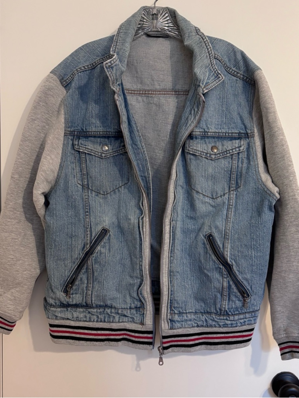 Kiabi Casual Light Wash Denim Jacket